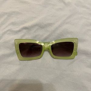Urban outfitters green sunglasses